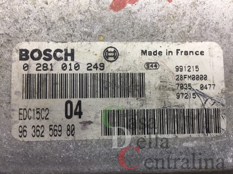 0281001956 CENTRALINA MOTORE ROVER 25