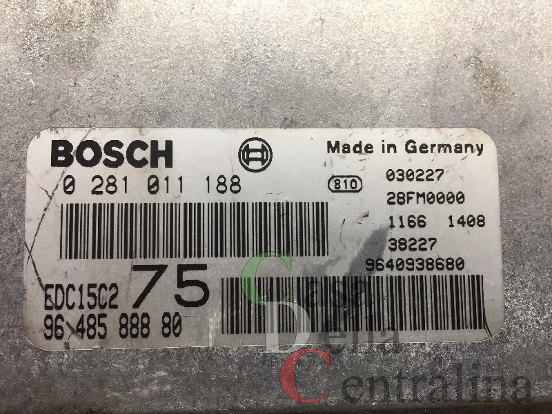 0281001956 CENTRALINA MOTORE ROVER 25