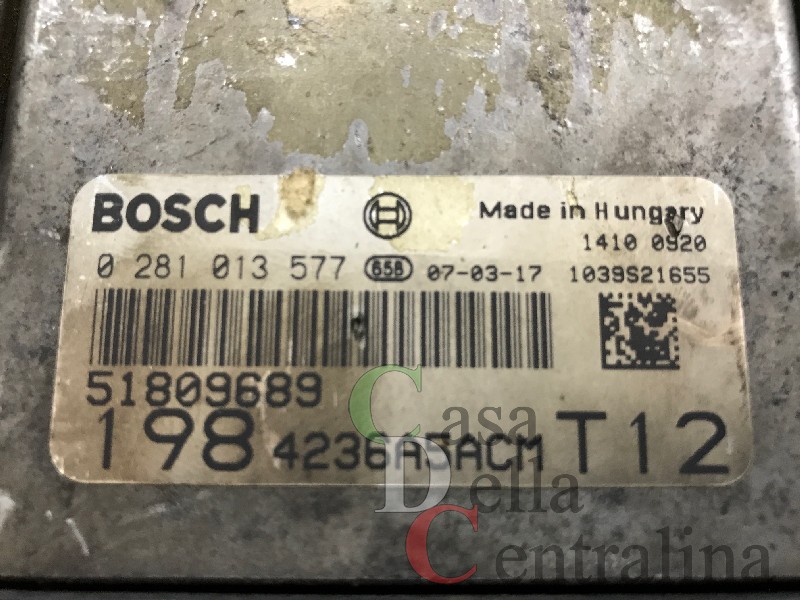 0281001956 CENTRALINA MOTORE ROVER 25