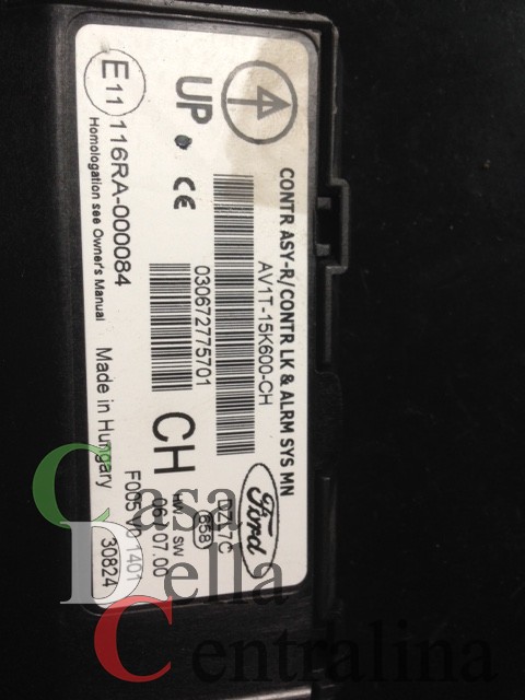 Centralina motore Ford Fiesta VI EDC17C10