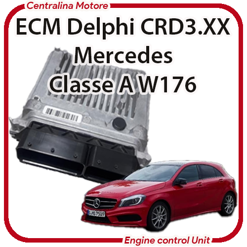 Control unit and defects on engine and starting system of Mercedes Classe A W176 2.2 Delphi CRD3.XX Control unit and defects on engine and starting system of Mercedes Classe A W176 2.2 Delphi CRD3.XX