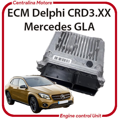Centralina e difetti su motore e avviamento mercedes GLA 2.2 Delphi CRD3.XX Centralina e difetti su motore e avviamento mercedes GLA 2.2 Delphi CRD3.XX