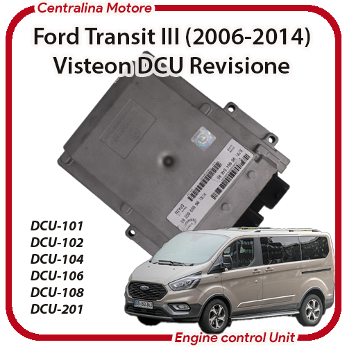 Centralina Motore Ford Transit III (2006-2014) QWFA Visteon DCU