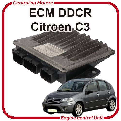 Centralina motore Citroen C3 DDCR Delphi Centralina motore Citroen C3 DDCR Delphi