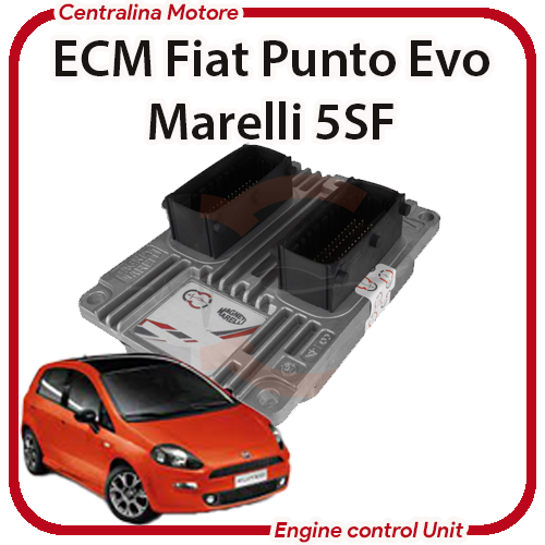 Centralina motore Fiat Punto EVO Benzina 1.4i 8V 57 Kw 350A1000