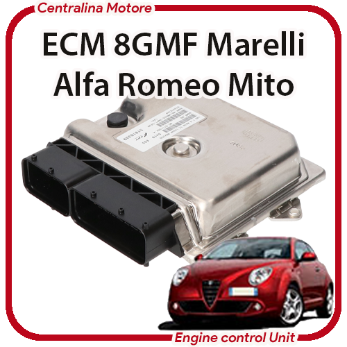 Centralina Motore Alfa Romeo Mito 955 Magneti Marelli 8GMF Centralina Motore Alfa Romeo Mito 955 Magneti Marelli 8GMF