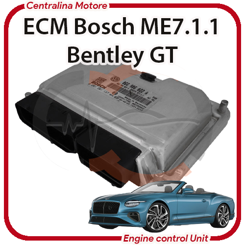 Centralina motore Bentley GT I 6.0i Turbo ME7.1.1