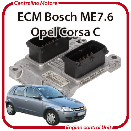 Centralina Motore e Avviamento Opel Corsa C Benzina Bosch Z12XEP 1.2i Me7.6 Centralina Motore e Avviamento Opel Corsa C Benzina Bosch Z12XEP 1.2i Me7.6