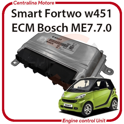 Centralina Motore Smart Fortwo W451 ME7.7.0 Centralina Motore Smart Fortwo W451 ME7.7.0