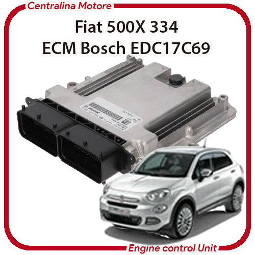 Centralina Motore Fiat 500X 334 Bosch EDC17C69 Centralina Motore Fiat 500X 334 Bosch EDC17C69