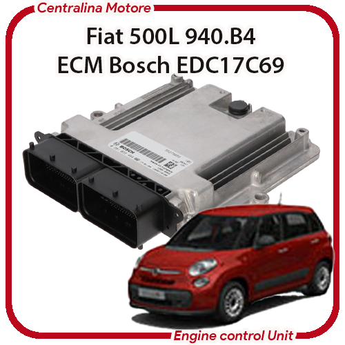 Centralina Motore Fiat 500L 940.B4 Bosch EDC17C69