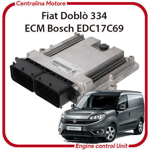 Centralina Motore Fiat Doblo 334 334 Bosch EDC17C69 Centralina Motore Fiat Doblo 334 334 Bosch EDC17C69