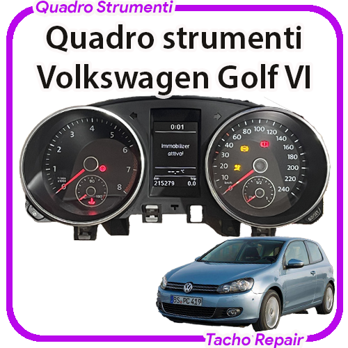Quadro strumenti e difetti Volkswagen Golf VI VDO Quadro strumenti e difetti Volkswagen Golf VI VDO