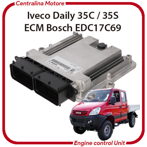 Centralina Motore Iveco Daily 35C/S Bosch EDC17C69 Centralina Motore Iveco Daily 35C/S Bosch EDC17C69