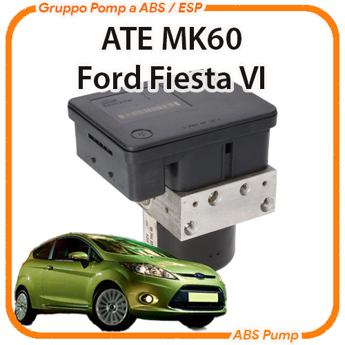 ABS Ford Fiesta VI Ate MK60 revisione Modulo gruppo pompa abs