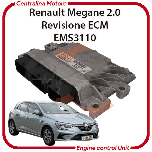 Centralina Motore e avviamento Renault Megane 2.0 F4R_874 Siemens Continental EMS3110
