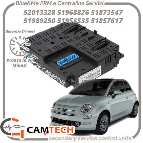 Centralina Blue&Me Convergence Fiat 500 revisione 24h max