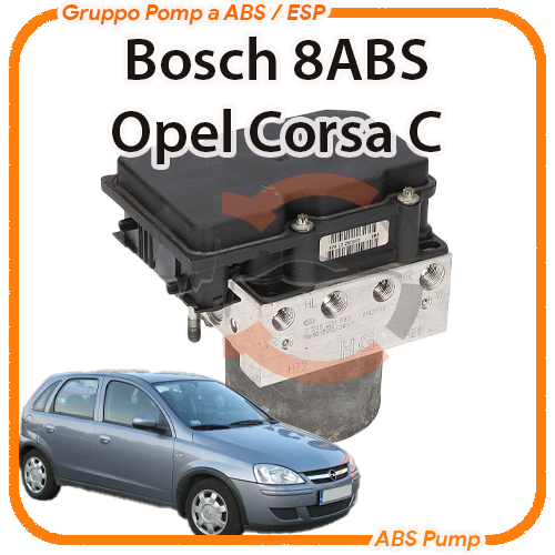 ABS Opel Corsa C Bosch 8ABS Revisione Modulo Pompa ABS Opel Corsa C Bosch 8ABS Revisione Modulo Pompa