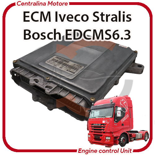 Centralina Motore Iveco Stralis Bosch EDCMS6.3 Centralina Motore Iveco Stralis Bosch EDCMS6.3