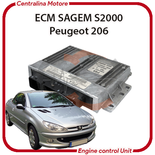 Peugeot 206 Sagem S2000 engine control unit overhaul Peugeot 206 Sagem S2000 engine control unit overhaul