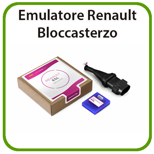 CarLabImmo Emulatore Bloccasterzo Renault ESL ELV