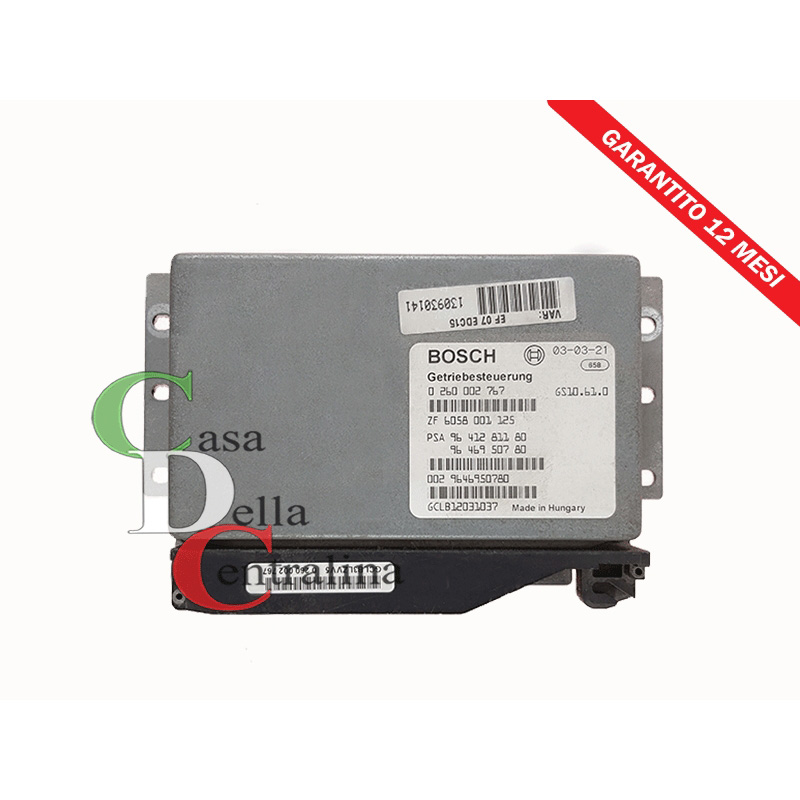 0260002767 GS10.61.0 CENTRALINA CAMBIO AUTOMATICO CITROEN C5 - Clicca l'immagine per chiudere