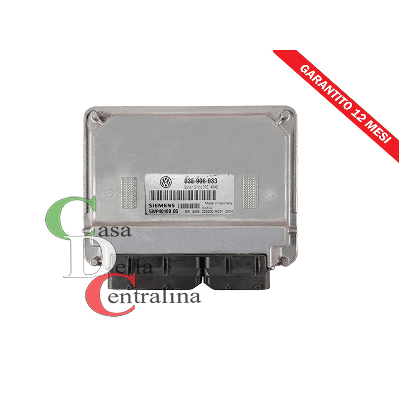 5WP40189 03E906033 CENTRALINA MOTORE VW POLO 2001-2009 - Clicca l'immagine per chiudere