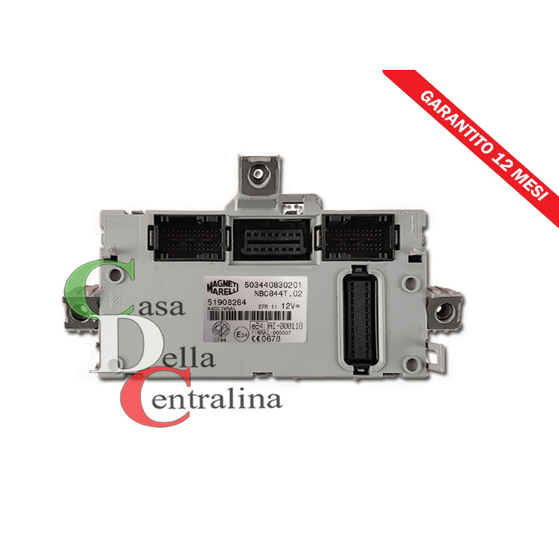 51908284 NBC844T.02 503440830201 BODY COMPUTER LANCIA DELTA - Clicca l'immagine per chiudere