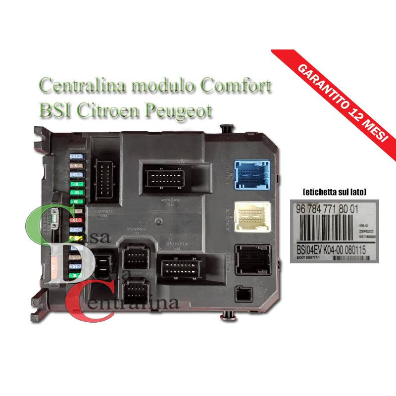 967847718001 BSI BODY COMPUTER CITROEN PEUGEOT REVISIONE - Clicca l'immagine per chiudere