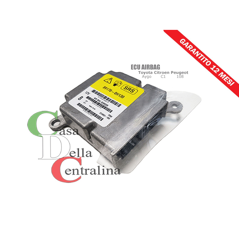 89170 0H130 SRS AIRBAG CENTRALINA AYGO C1 108 RESET - Clicca l'immagine per chiudere