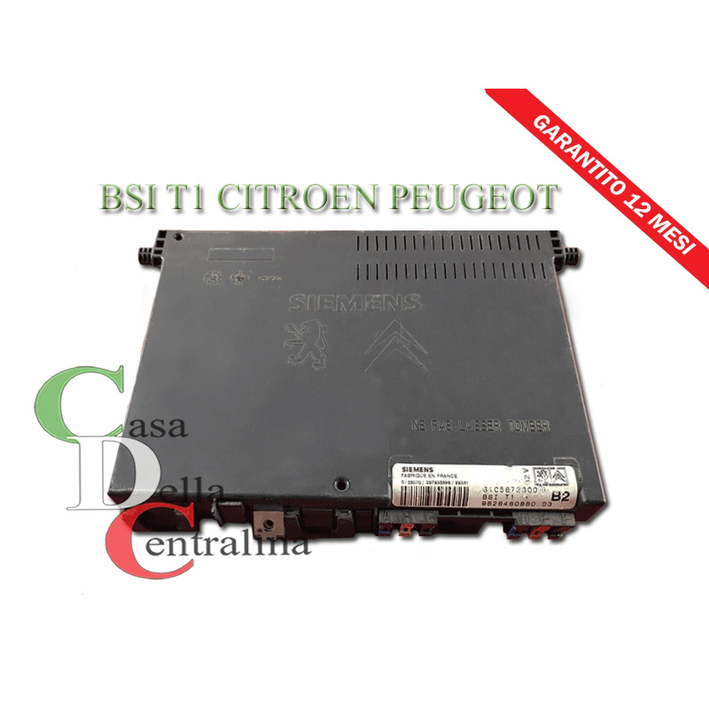S105872300G B2 9626460880 BSI T1 BODY PSA REVISIONE - Clicca l'immagine per chiudere