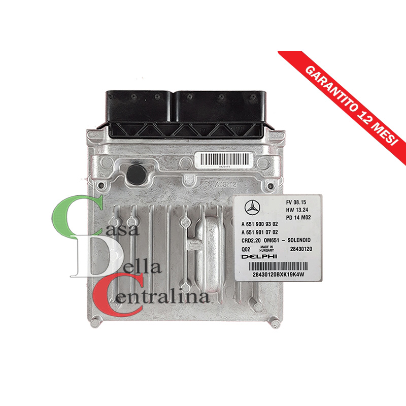 A6519009302 CENTRALINA MOTORE MERCEDES VITO 2010-2014 - Clicca l'immagine per chiudere