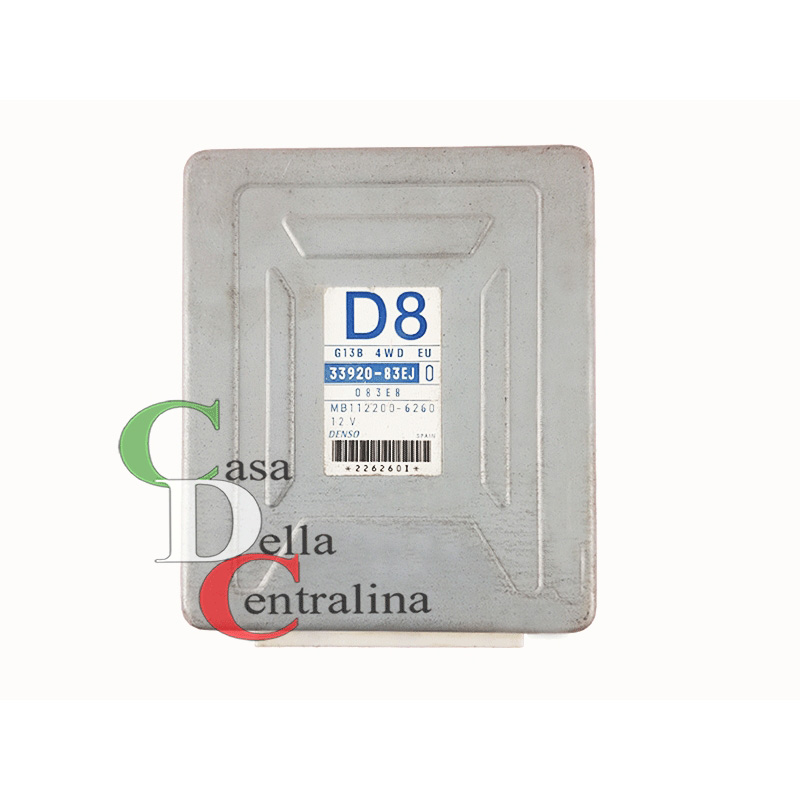 33920-83EJ 0 D8 MB112200-6260 CENTRALINA MOTORE SUZUKI WAGON R - Clicca l'immagine per chiudere
