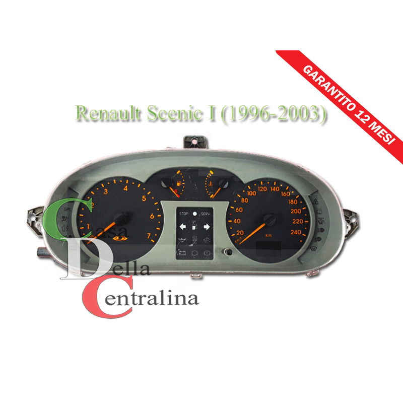 Revisione quadro strumenti Renault Scenic I - Clicca l'immagine per chiudere