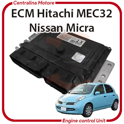 Centralina Motore Nissan Micra Hitachi MEC 32
