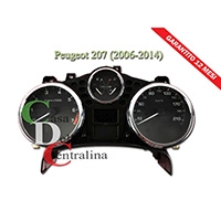 QUADRO STRUMENTI PEUGEOT 207 2006-2014 RIPARAZIONE CRUSCOTTO