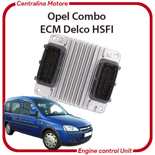 Opel Combo Benzina 1.6 (2001-2011) revisione centralina motore delco HSFI Opel Combo Benzina 1.6 (2001-2011) revisione centralina motore delco HSFI