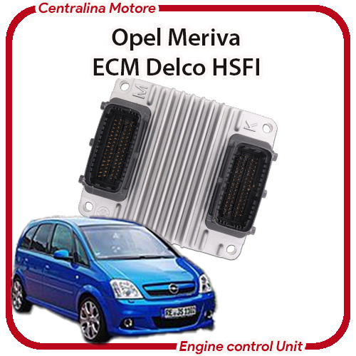 Opel Meriva A Benzina 1.6 revisione centralina motore delco HSFI