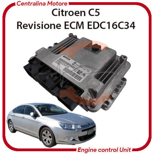 Centralina Motore Citroen C5 1.6 HDI 9HV/9H01 / DV6TED4B Bosch EDC16C34 Centralina Motore Citroen C5 1.6 HDI 9HV/9H01 / DV6TED4B Bosch EDC16C34