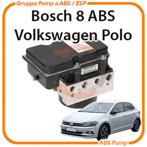 ABS Volkswagen Polo Bosch 8ABS Revisione Modulo Pompa ABS Volkswagen Polo Bosch 8ABS Revisione Modulo Pompa
