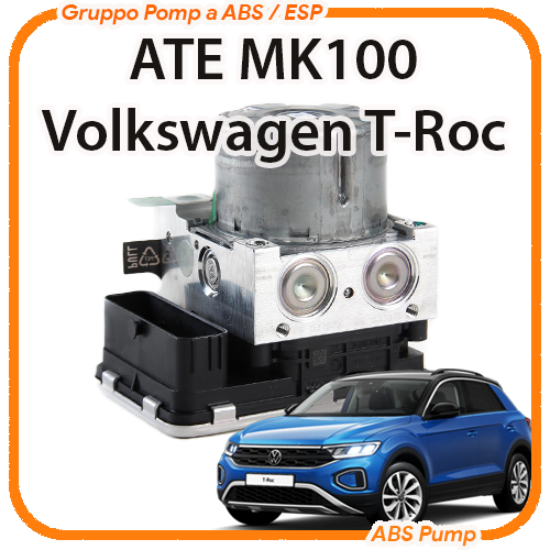 ABS Volkswagen T-Roc ATE MK100 Pump Module Review ABS Volkswagen T-Roc ATE MK100 Pump Module Review
